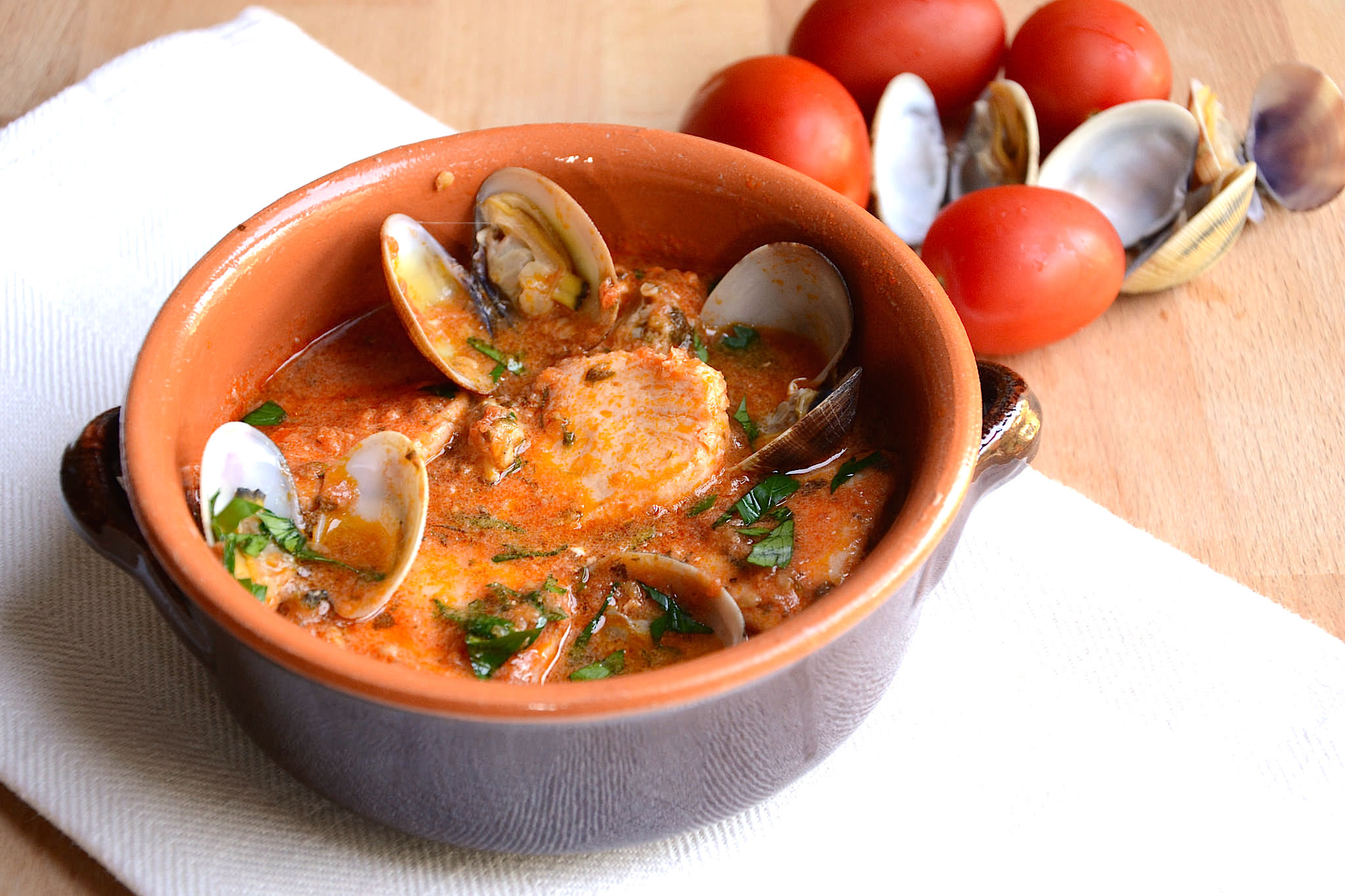 Zuppa di pesce spada Bimby