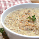 Zuppa farro e funghi Bimby