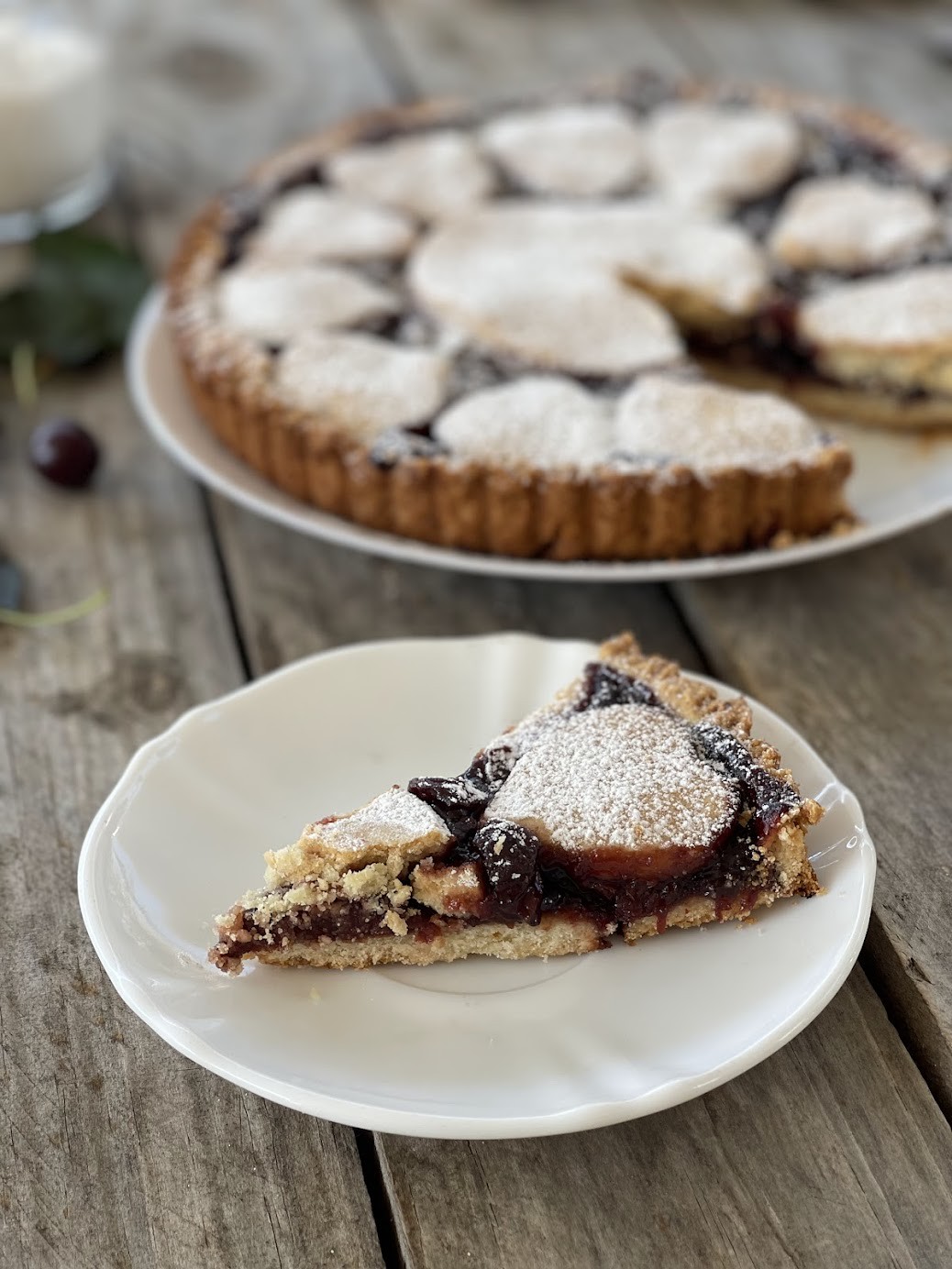 Crostata di visciole
