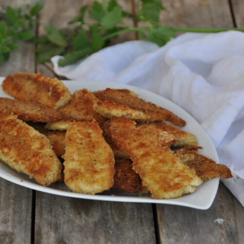 Branzino al forno impanato Bimby