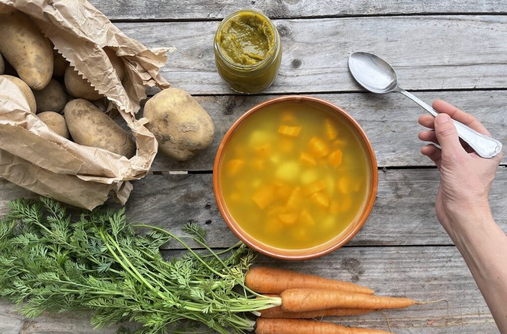 Minestra patate e carote