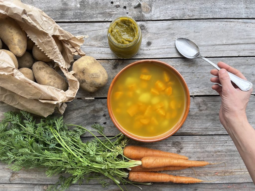 Minestra patate e carote Bimby