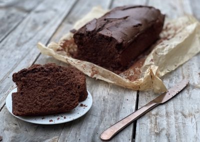 Plumcake al cioccolato morbido