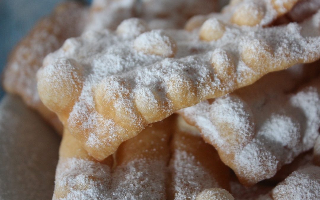 Chiacchiere alla panna