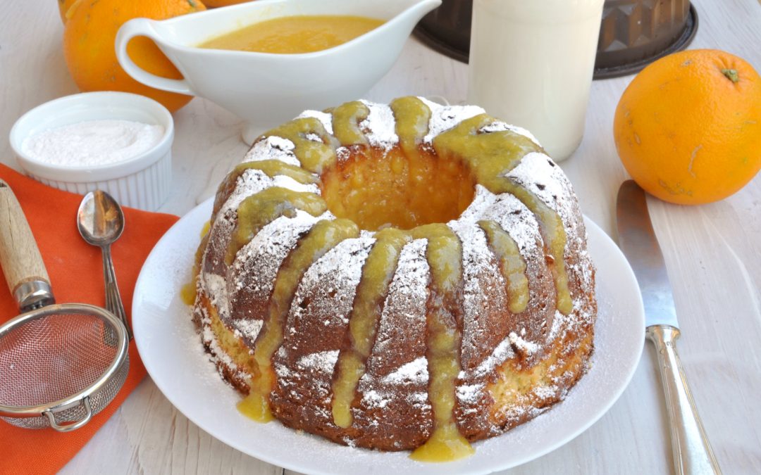 Ciambellone arancia e cannella