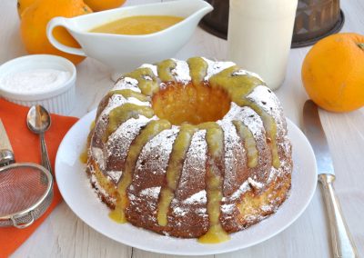 Ciambellone arancia e cannella