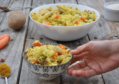 Biryani di pollo
