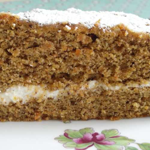 torta carote e mandorle bimby 1