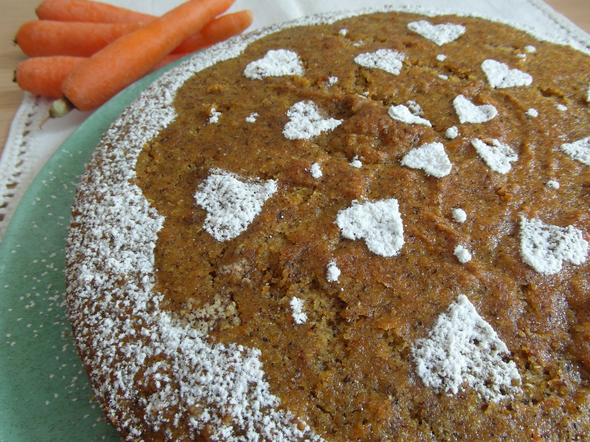 torta carote e mandorle bimby