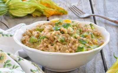 Farrotto alle zucchine cremoso