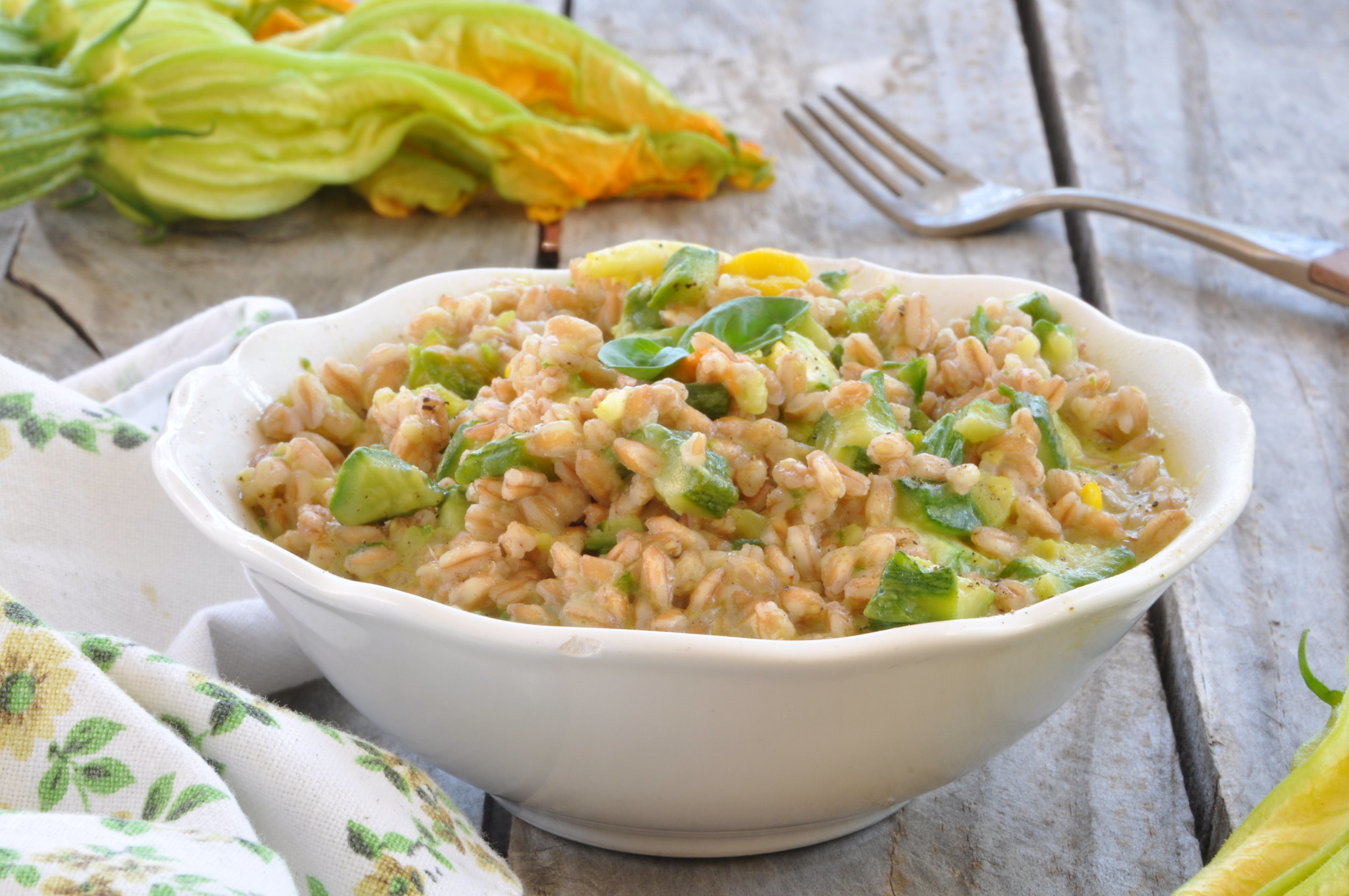 Farrotto con zucchine Bimby Farrotto con zucchine Bimby