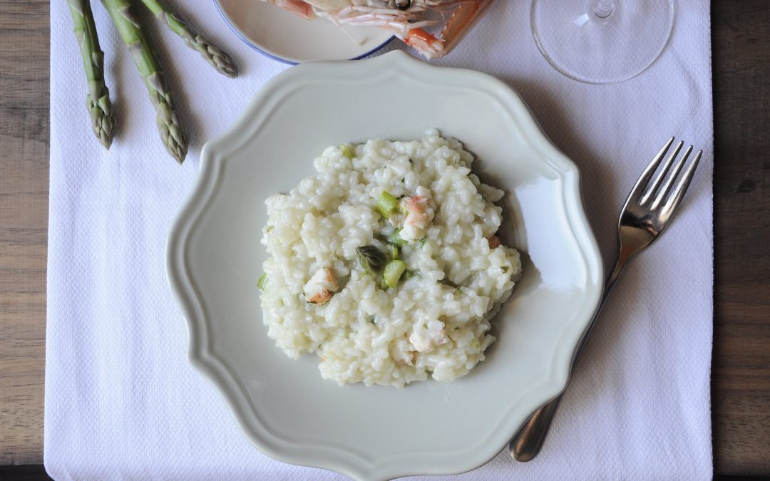 Risotto asparagi e gamberetti Bimby