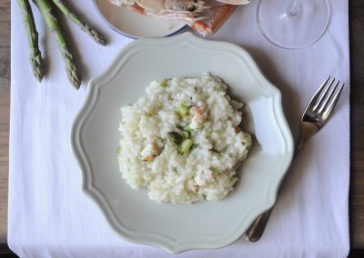 Risotto asparagi e gamberetti Bimby