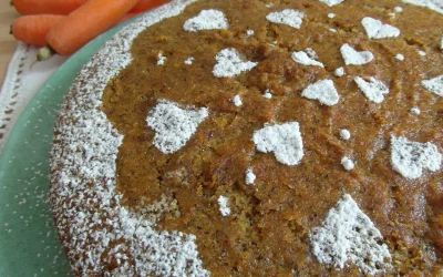 Torta mandorle e carote con il Bimby