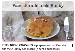 pancake light bimby video ricetta
