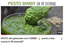 pesto bimby videoricetta pesto bimby videoricetta