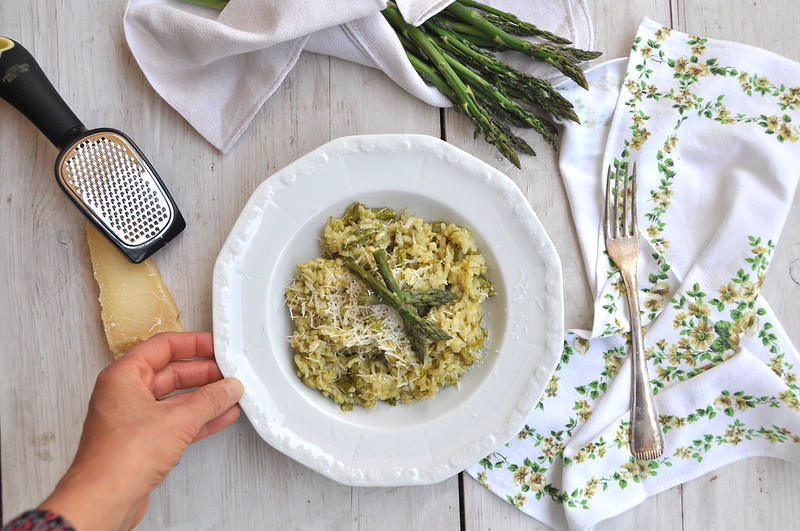 Ricette Bimby: risotto con asparagi con bimby