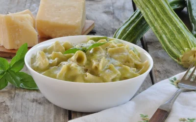 Pasta e zucchine Bimby risottata e cremosissima