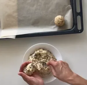 cookies bimby come formare le palline di impasto