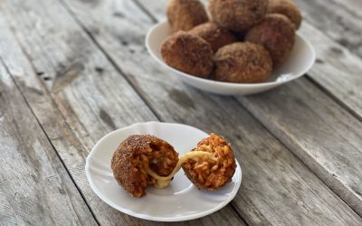 Suppli mozzarella e pomodoro